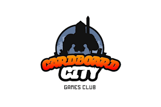 make strange genuine cardboard city games club logo