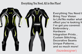 create custom motorbike clothing mockups for your brand