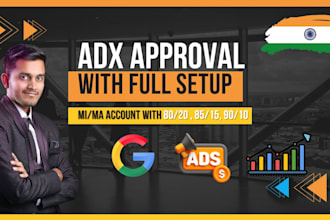 do adx account approval from certified companies and setup
