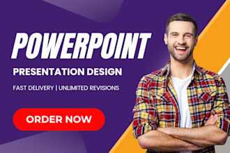do stunning powerpoint presentation and slides