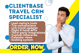 setup traveltek sabre amadeus clientbase travefy tourwriter vivantio travelmax
