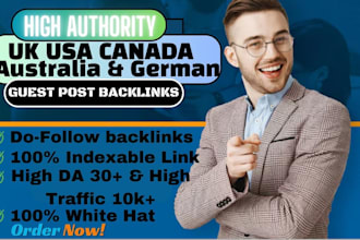 publish USA, spanish, italian, german, australia, uae, arabic, UK guest post
