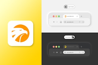 design modern favicon of your logo for website and app