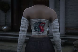 create textures with your design for your fivem clothing