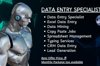 do fast and accurate data entry services