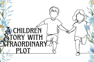 ghostwrite or rewrite a children story with extraordinary plot