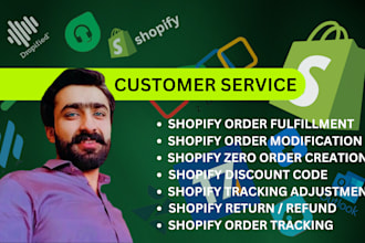 be your customer service and customer support representative