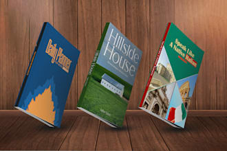 edit book, and design print , ebook book covers, cover