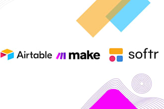 develop a saas with softr, airtable and make