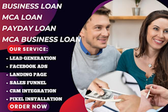 generate  business loan leads mca leads payday loan mca business loan leads