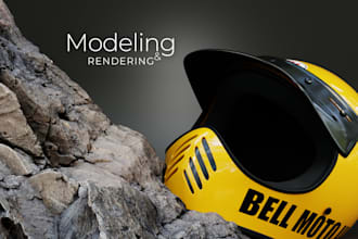 do 3d product design photo realistic 3d modeling and rendering
