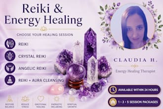 provide reiki and energy healing