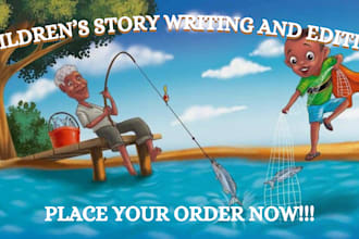 ghostwrite and edit fascinating children historical fiction story books