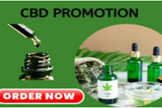 do organic promotion for your cbd telegram, cannabis, and weeds website