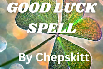 cast a powerful good luck spell