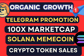 promote crypto twitter marketing,dex,ico, memecoin, pump fun, telegram promotion