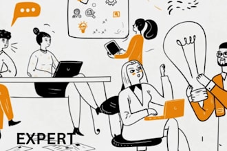 create modern vector illustrations for your business fix ai art