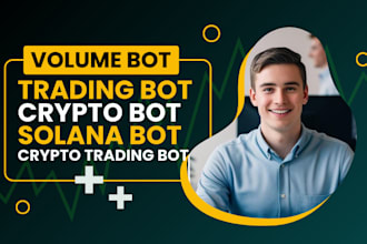 build ethereum or solana mevbot, volume bot, crypto bot
