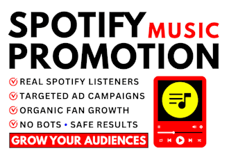 do spotify music promotion for real audience growth