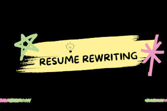 rewrite and recreate your resume