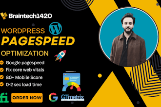 do wordpress speed optimization for google pagespeed,gtmetrix