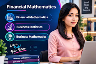tutor in math, financial mathematics, and business statistics class