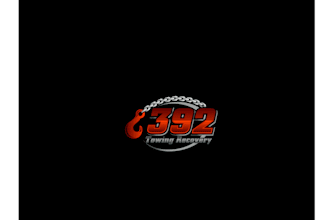 make original towing and recovery company logo design