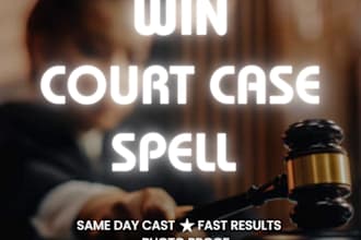 cast win court case spell, powerful justice spell for legal victory