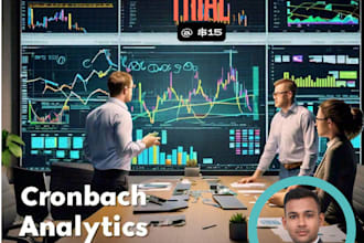 do ai ml spss data analytics, create reports and decks for business growth
