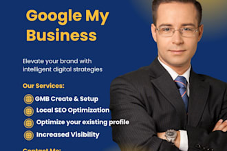 set up and promote your google my business profile for local SEO
