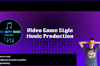 create video game style music for you