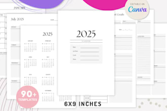 design any planners, mindfulness journal, budgeting worksheets, habit trackers