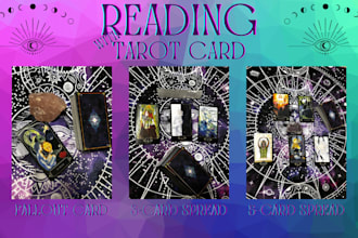 do an spiritual and intuitive guidance with tarot