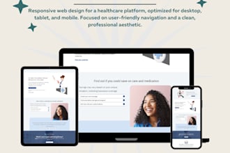 design healthcare med spa dentist plastic surgery website with seo