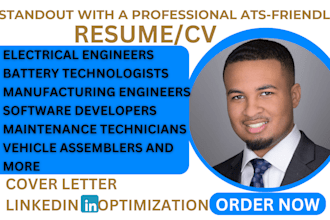 write an electrical, manufacturing engineer, and software developer resume