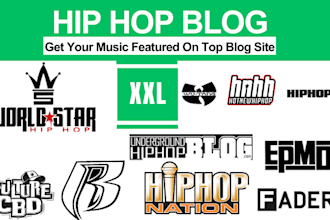 submit your music to top hiphop blogs and magazine like the xxl, fader and other