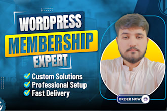 do wordpress membership website