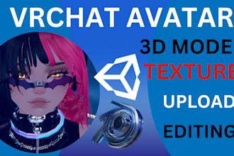create vrchat avatar vrc avatar furry avi 3d model vtuber outfit