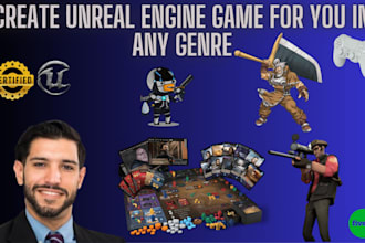 make unreal engine game for you in any genre