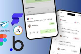 build custom mobile app on appsheet, good barber app, softr, google apps script