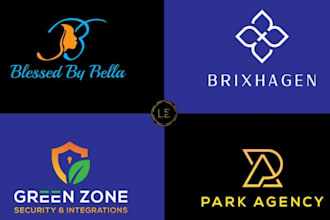 do versatile minimalist flat business logo design