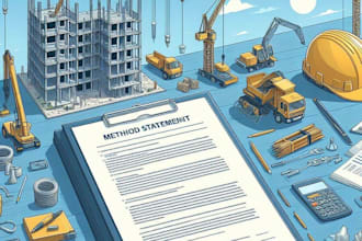 prepare method statements for projects