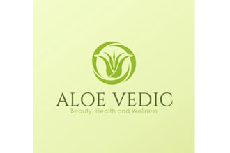 make unique aloe vera  healing products logo