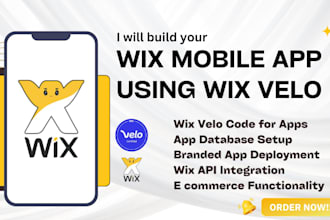 build wix mobile app wix chatbot wix branded app wix app database wix spaces