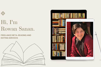 beta read any genre and be a sensitivity reader