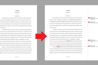 edit your fiction or nonfiction book manuscript