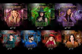 design a wicked solo poster style design for you