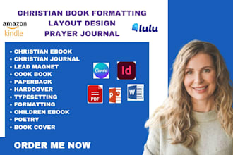 format, design amazon kdp journal christian ebook, devotional, printable planner