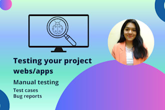 test your web or and android app project