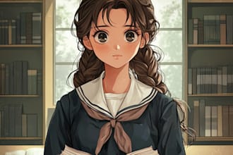 draw pfp, avatar icon, album cover, portrait r oc, vtuber